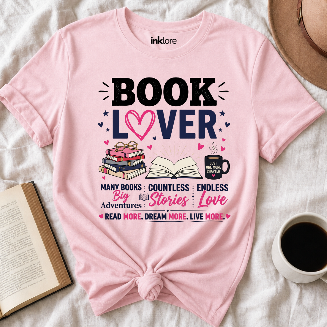 Book Lover Graphic T-Shirt Secondary image