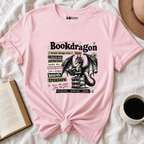 "Bookdragon Definition" T-Shirt | Fantasy Book Lover Graphic Tee & Bookish Reader Gift