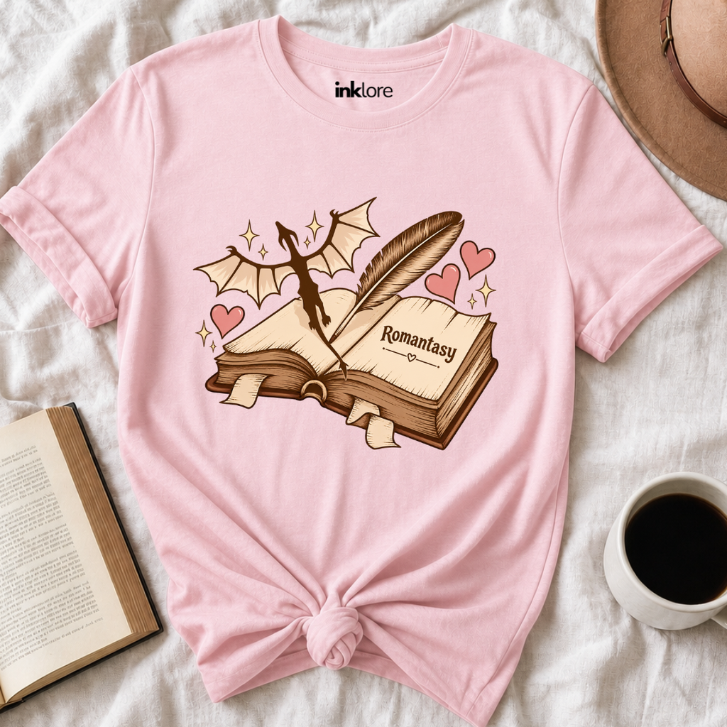 Romantasy Aesthetic Graphic T-Shirt