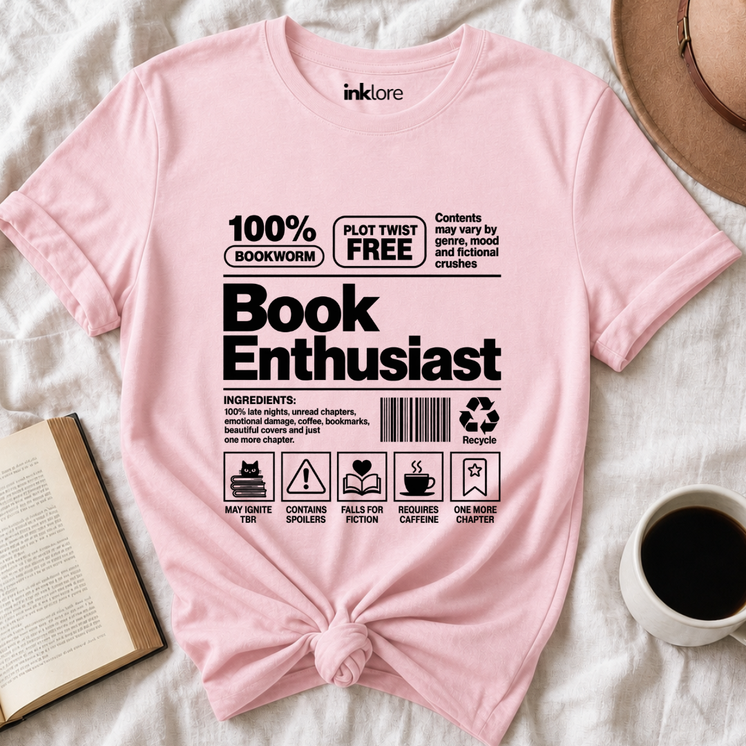 Book Enthusiast T Shirt