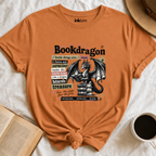 "Bookdragon Definition" T-Shirt | Fantasy Book Lover Graphic Tee & Bookish Reader Gift