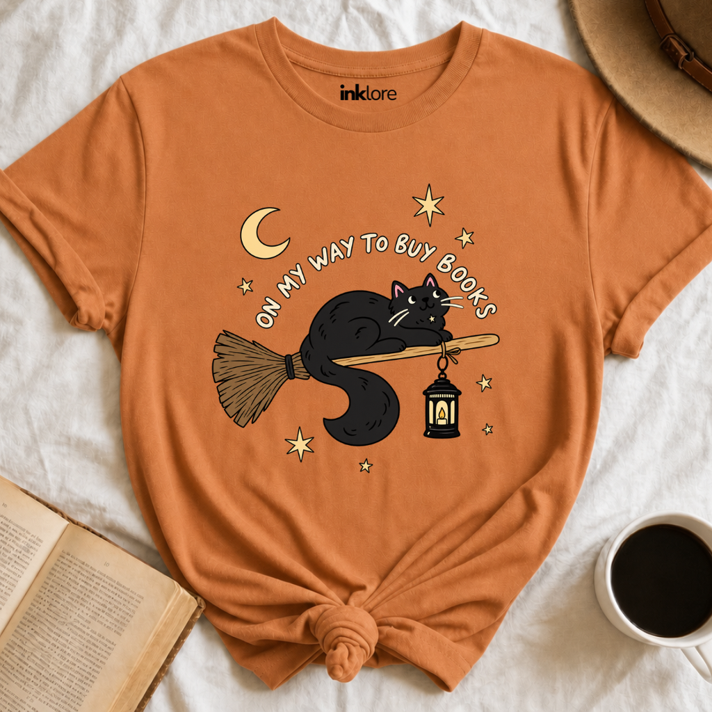 On My Way To Buy Books T-Shirt