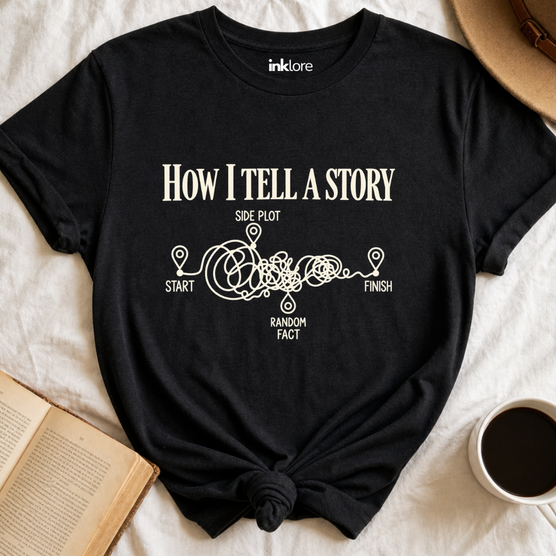 How I Tell A Story Graphic T-Shirt Main image