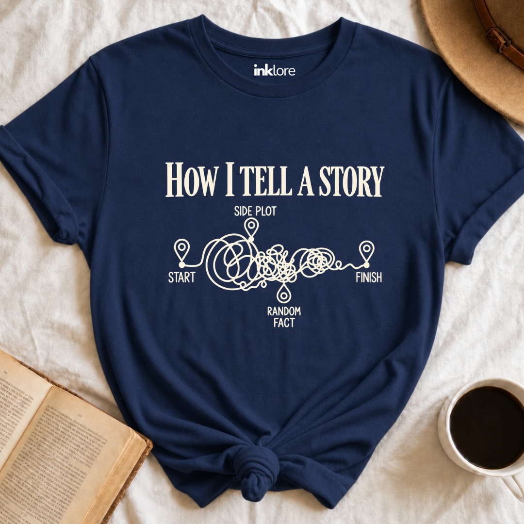 How I Tell A Story Graphic T-Shirt Secondary image