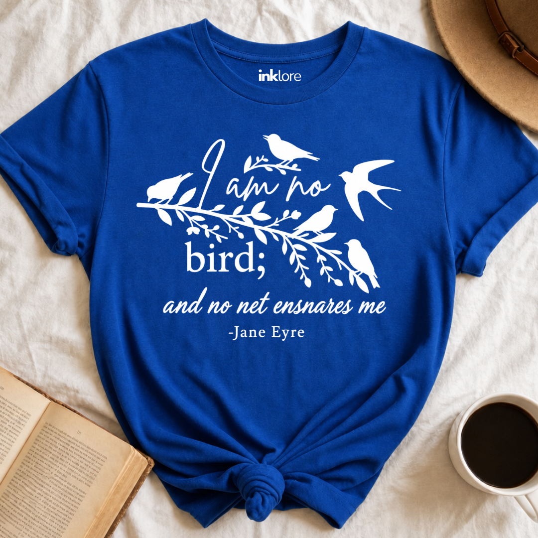 Jane Eyre "I Am No Bird" Shirt