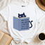How To Buy New Books Black Cat T Shirt