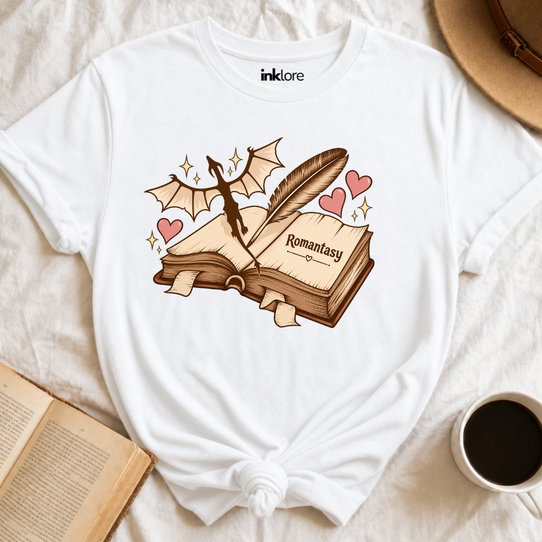 Romantasy Aesthetic Graphic T-Shirt Main image