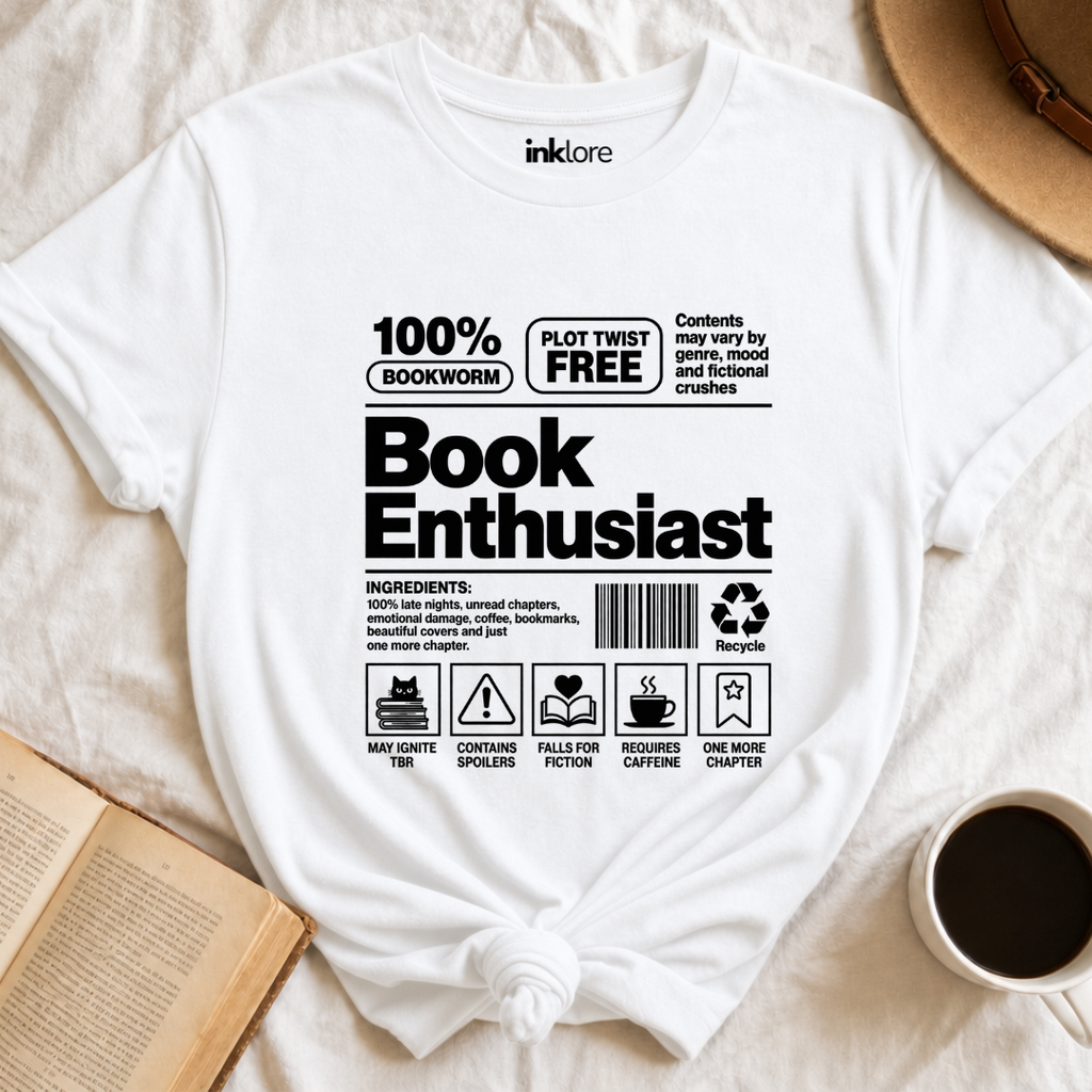 Book Enthusiast T Shirt