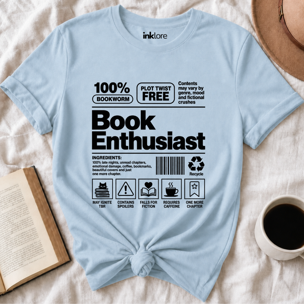 Book Enthusiast T Shirt